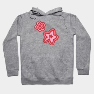 red stars Hoodie